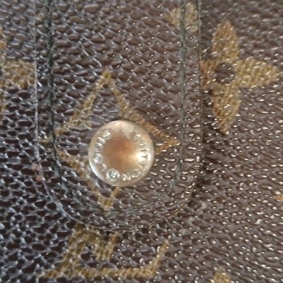 LV monogram coated canvas medium size wallet - Picture 2 of 11